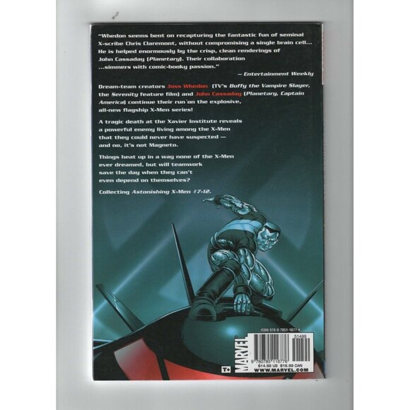 Marvel X-Men Astonishing Dangerous Graphic Novel Collectible Book - Picture 2 of 10